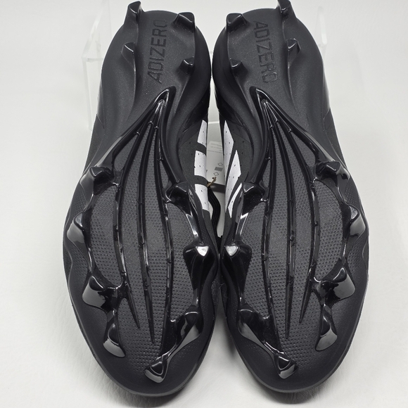 Adidas Adizero Impact + Plus Football Cleats ID1828 Core Black Men Size 13 New - Picture 6 of 12